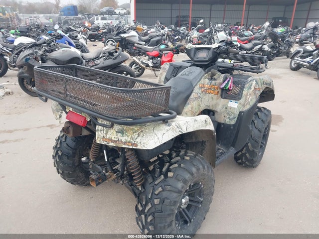 2012 Kawasaki Kvf750 H მანქანა იყიდება აუქციონზე, vin: JKAVFDH10CB501109, აუქციონის ნომერი: 43926096