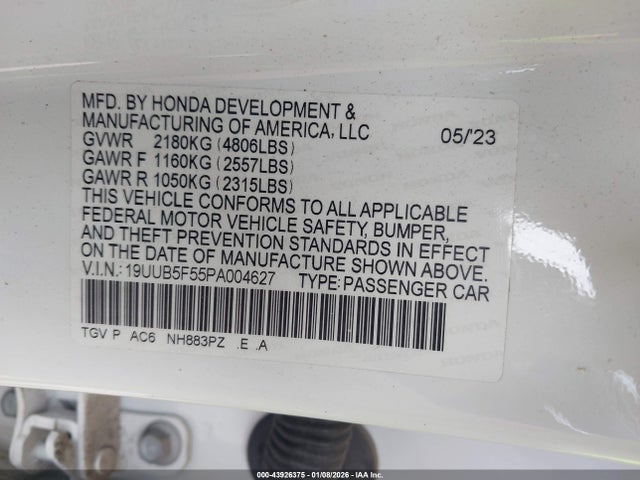 2023 ACURA TLX 19UUB5F55PA004627 Photo 8