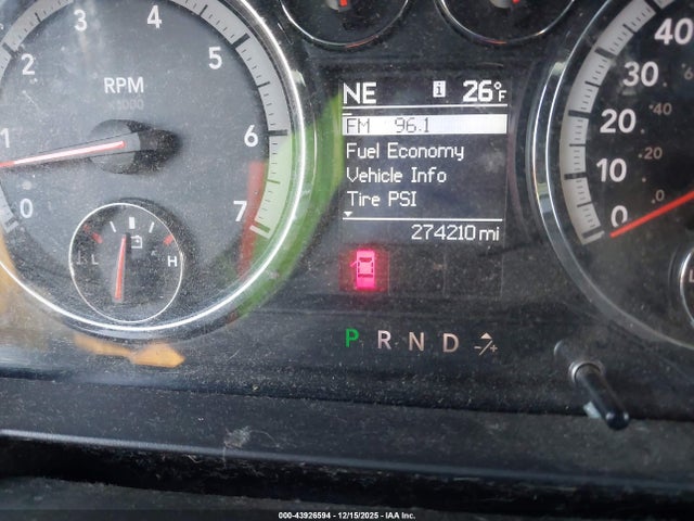 Aukcja sprzedaży 2010 Dodge Ram 1500 Slt/sport/trx, vin: 1D7RB1CP5AS104656, numer aukcji: 43926594