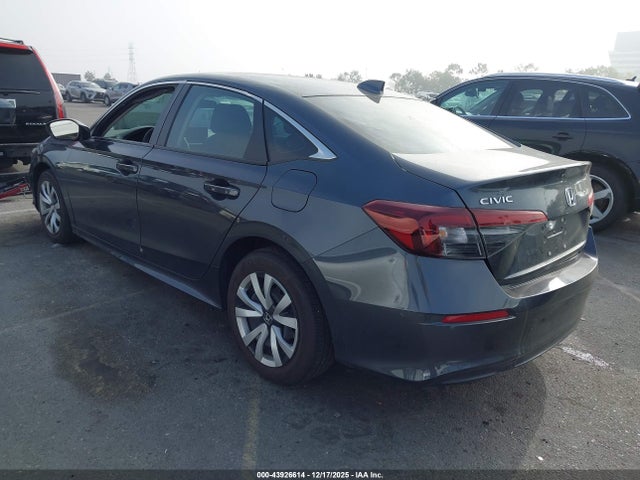 Honda Civic Lx 2025 2HGFE2F25SH508030 Image 3
