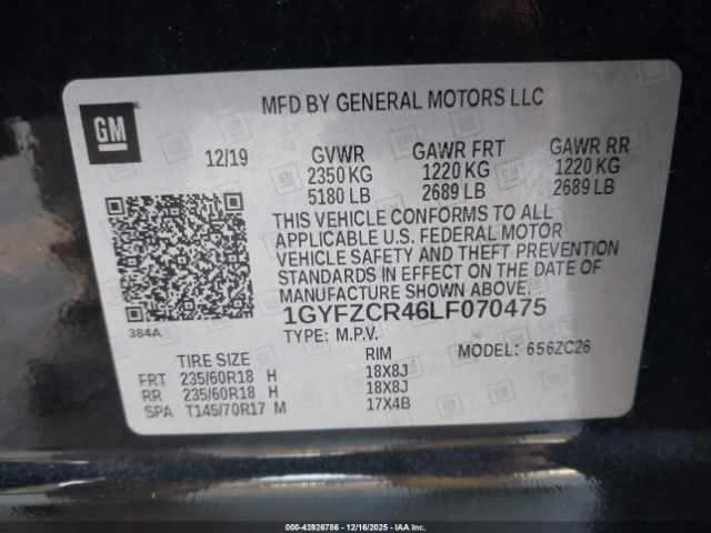 2020 CADILLAC XT4 1GYFZCR46LF070475 Photo 8
