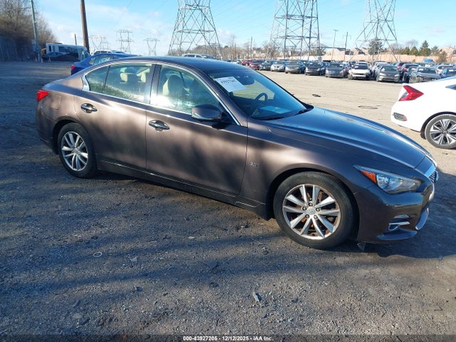 Продаж на аукціоні авто 2016 Infiniti Q50 3.0t Premium, vin: JN1EV7AR7GM343617, номер лоту: 43927205