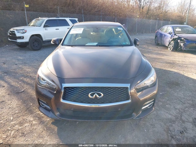 Продаж на аукціоні авто 2016 Infiniti Q50 3.0t Premium, vin: JN1EV7AR7GM343617, номер лоту: 43927205
