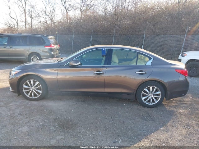 Продаж на аукціоні авто 2016 Infiniti Q50 3.0t Premium, vin: JN1EV7AR7GM343617, номер лоту: 43927205