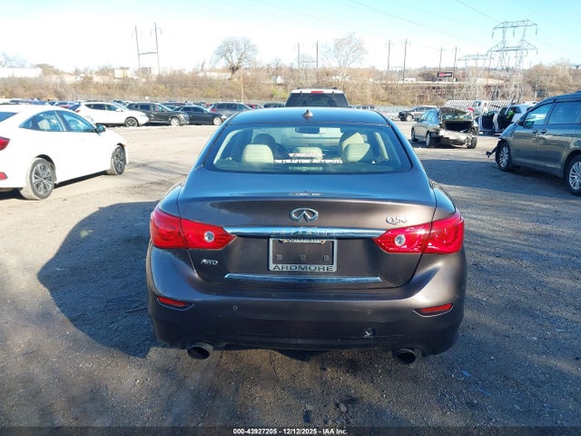 Продаж на аукціоні авто 2016 Infiniti Q50 3.0t Premium, vin: JN1EV7AR7GM343617, номер лоту: 43927205