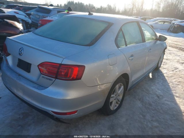 2014 VOLKSWAGEN JETTA HYBRID 3VW637AJXEM229983 Photo 3