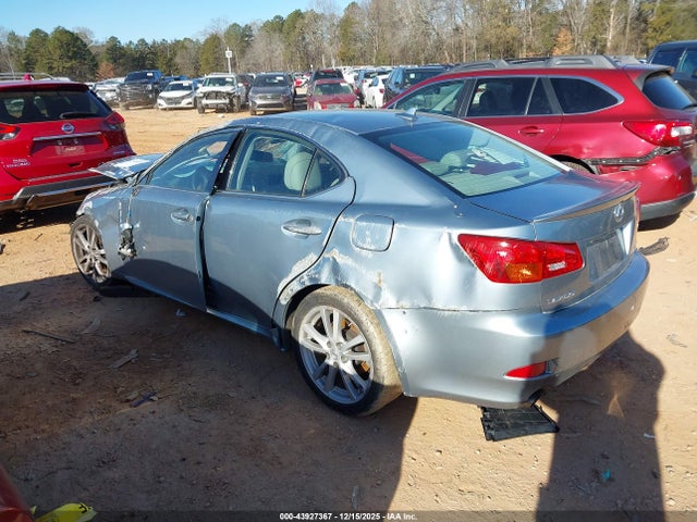2007 Lexus Is 250 მანქანა იყიდება აუქციონზე, vin: JTHBK262775031250, აუქციონის ნომერი: 43927367