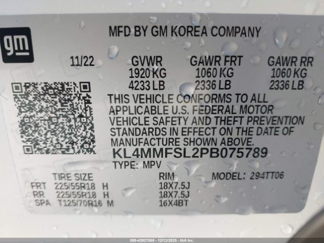 2023 BUICK ENCORE GX KL4MMFSL2PB075789 Photo 8