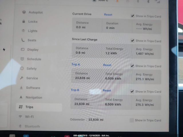 2023 TESLA MODEL 3 5YJ3E1EAXPF438378 Photo 6