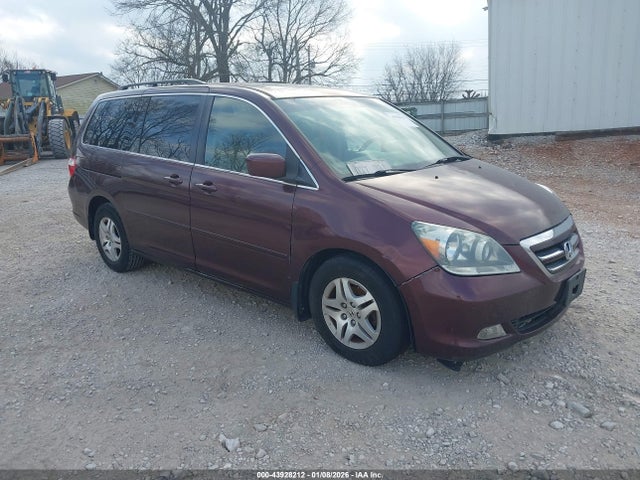 43928212 :رقم المزاد ، 5FNRL38867B056224 vin ، 2007 Honda Odyssey Touring مزاد بيع