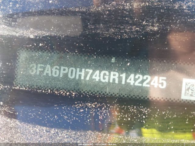 2016 FORD FUSION 3FA6P0H74GR142245 Photo 8