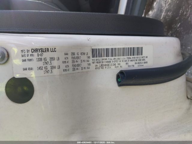 2008 JEEP GRAND CHEROKEE 1J8GS48K68C121348 Photo 8