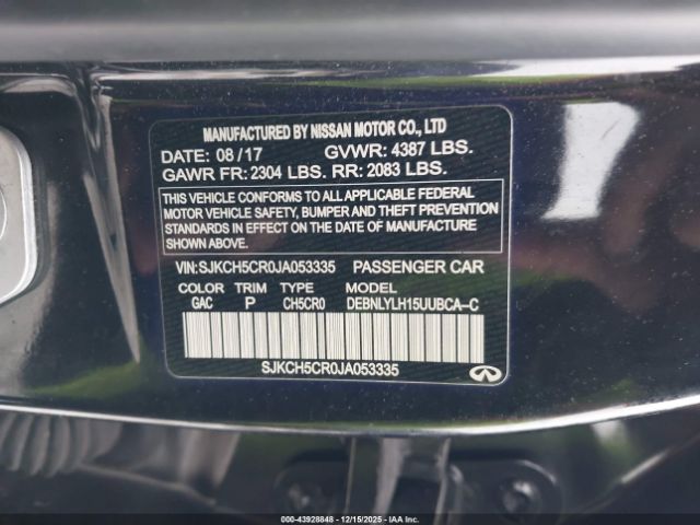 2018 INFINITI QX30 SJKCH5CR0JA053335 Photo 8