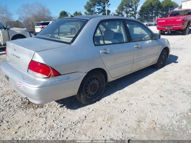 2002 MITSUBISHI LANCER JA3AJ26E62U072699 Photo 3