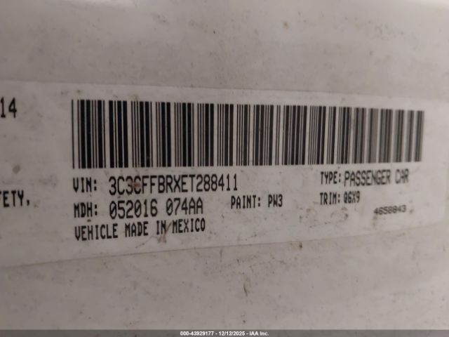 2014 FIAT 500 3C3CFFBRXET288411 Photo 8