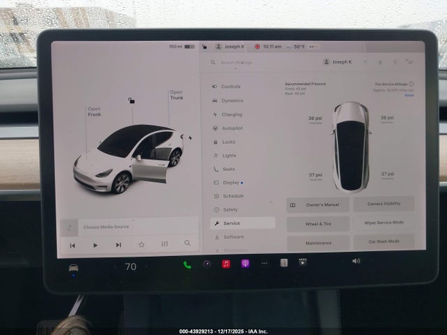2021 TESLA MODEL Y 5YJYGDEEXMF276588 Photo 6