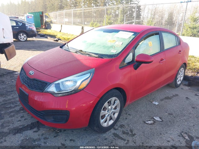 KIA RIO LX 2014 KNADM4A34E6414809 Image 2