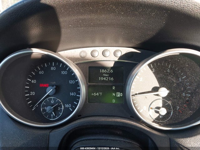 Aukcja sprzedaży 2009 Mercedes-benz Ml 350 4matic, vin: 4JGBB86E99A445456, numer aukcji: 43929404