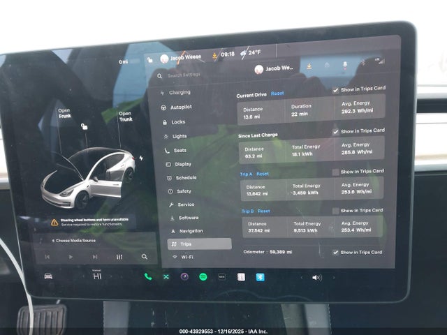 Aukcja sprzedaży 2021 Tesla Model 3 Standard Range Plus Rear-wheel Drive, vin: 5YJ3E1EA3MF906222, numer aukcji: 43929553