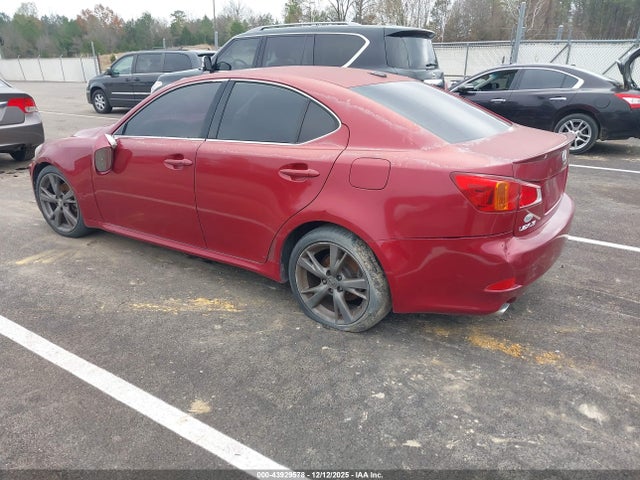 Продаж на аукціоні авто 2009 Lexus Is 250, vin: JTHBK262695096514, номер лоту: 43929578