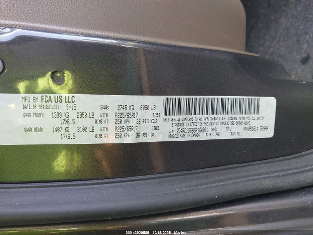 2016 CHRYSLER TOWN & COUNTRY 2C4RC1GG8GR160201 Photo 8