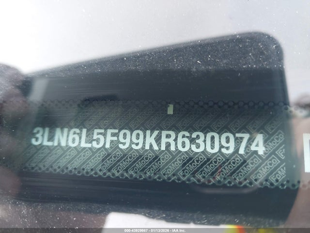 3LN6L5F99KR630974 Lincoln Mkz Reserve Ii