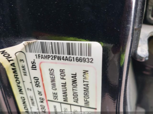 2010 FORD TAURUS 1FAHP2FW4AG166932 Photo 8