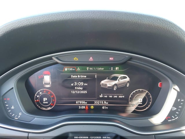 2018 Audi Q5 2.0t Premium/2.0t Tech Premium მანქანა იყიდება აუქციონზე, vin: WA1BNAFY2J2202710, აუქციონის ნომერი: 43930006