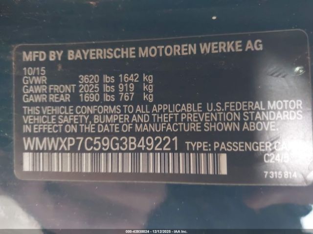 2016 MINI HARDTOP WMWXP7C59G3B49221 Photo 8