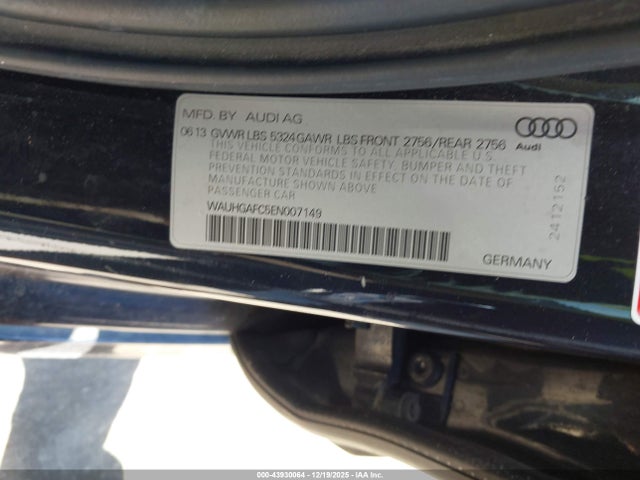2014 AUDI A6 WAUHGAFC5EN007149 Photo 8