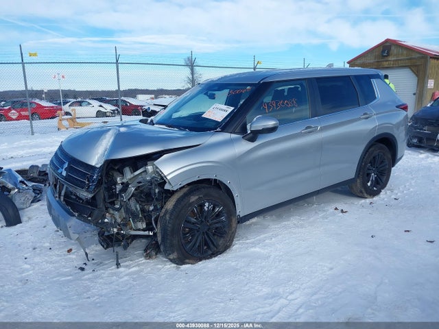 Aukcja sprzedaży 2022 Mitsubishi Outlander Es 2.5 S-awc, vin: JA4J4TA80NZ002701, numer aukcji: 43930088