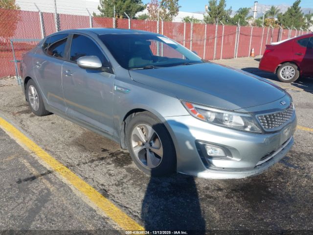 2016 KIA OPTIMA HYBRID KNAGM4AD7G5099793