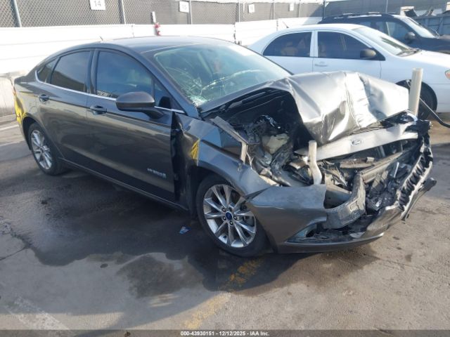 2017 FORD FUSION HYBRID 3FA6P0LU6HR326990