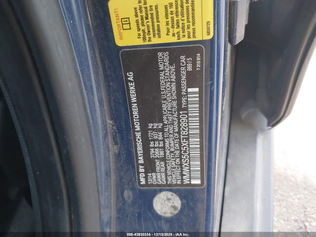 2015 MINI HARDTOP WMWXS5C5XFT828901 Photo 8