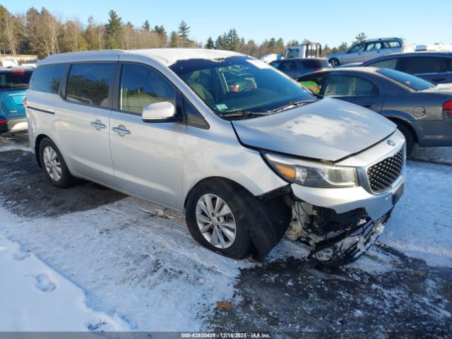 2018 KIA SEDONA KNDMB5C12J6357840