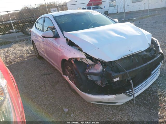 2018 HYUNDAI ELANTRA 5NPD84LF6JH371461