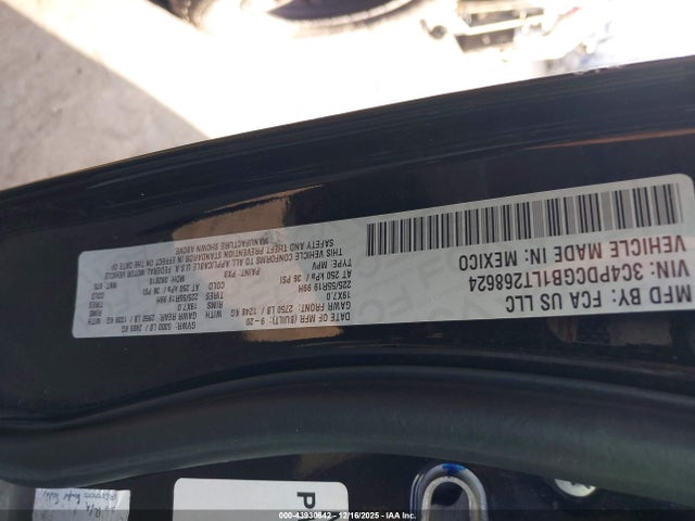 2020 DODGE JOURNEY 3C4PDCGB1LT268624 Photo 8