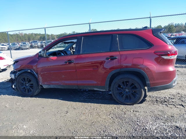 5TDKZRFH0KS318118 Toyota Highlander Se