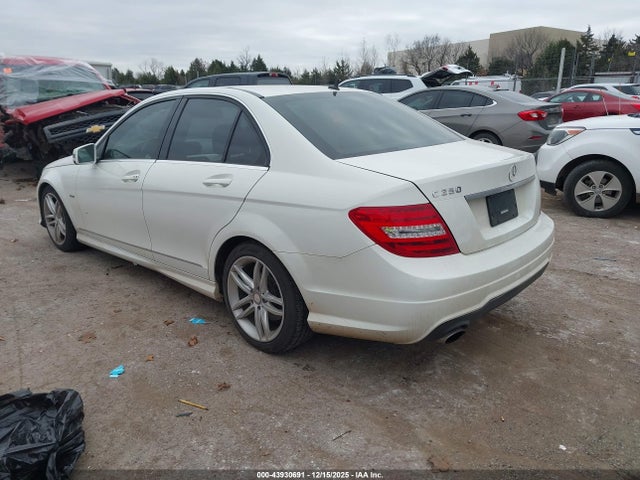 43930691 :رقم المزاد ، WDDGF4HB3CR217557 vin ، 2012 Mercedes-benz C 250 Sport مزاد بيع