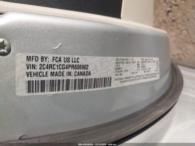 2023 CHRYSLER VOYAGER 2C4RC1CG4PR606902 Photo 8