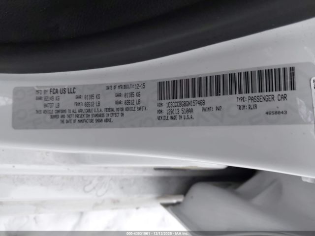 2016 CHRYSLER 200 1C3CCCBG8GN157468 Photo 8