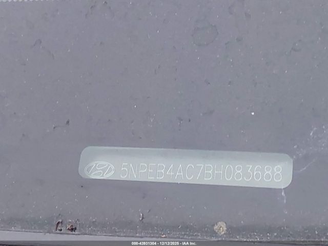 2011 HYUNDAI SONATA 5NPEB4AC7BH083688 Photo 8