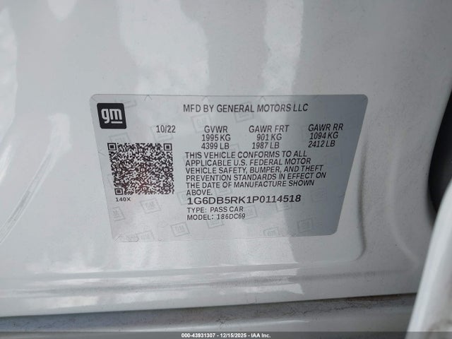 2023 CADILLAC CT4 1G6DB5RK1P0114518 Photo 8