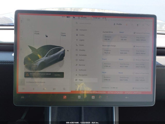 2026 TESLA MODEL Y 7SAYGDED5TA459256 Photo 6