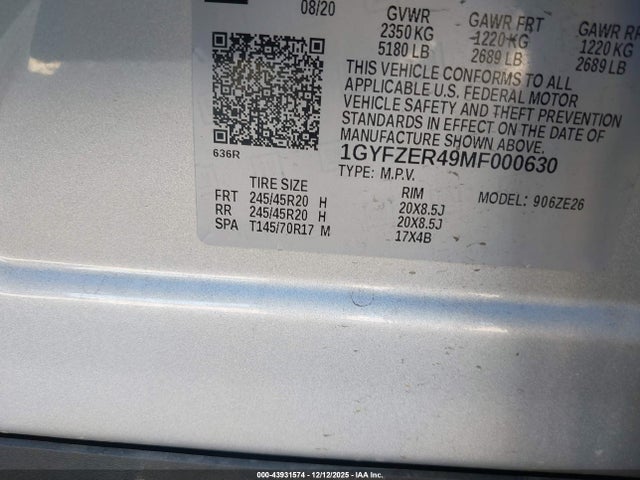 2021 CADILLAC XT4 1GYFZER49MF000630 Photo 8