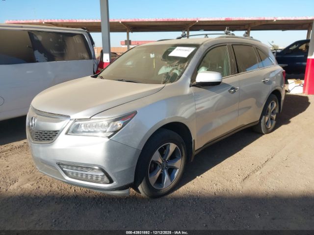 2014 ACURA MDX 5FRYD4H23EB019945 Photo 1
