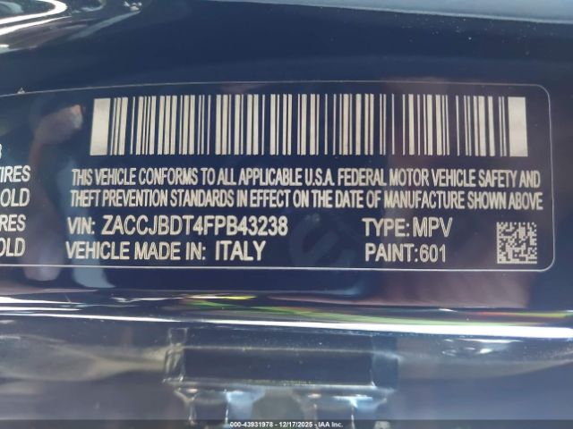 2015 JEEP RENEGADE ZACCJBDT4FPB43238 Photo 8