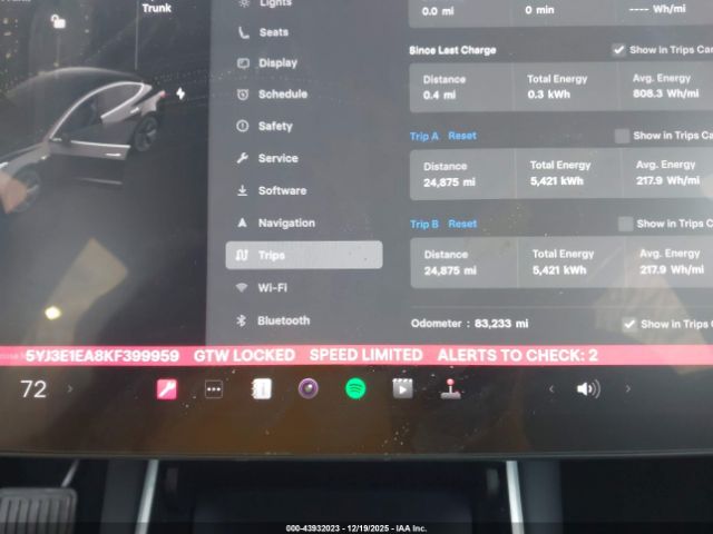 2019 TESLA MODEL 3 5YJ3E1EA8KF399959 Photo 6