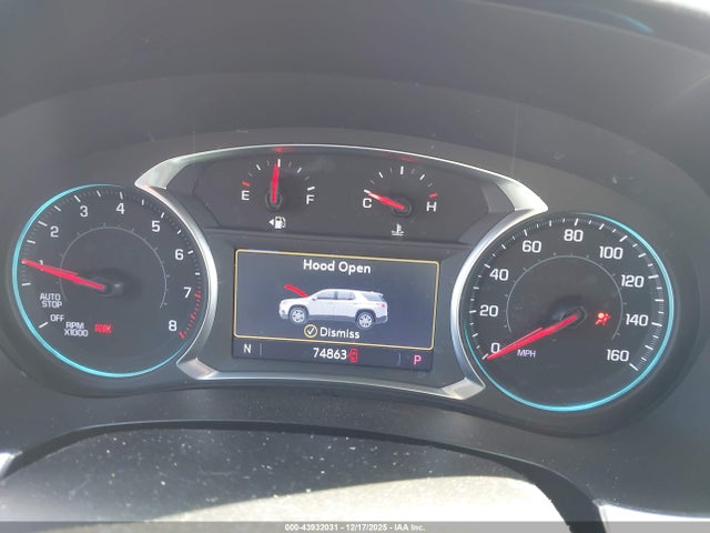 1GNERGKW7MJ103025 Chevrolet Traverse Fwd Lt Cloth