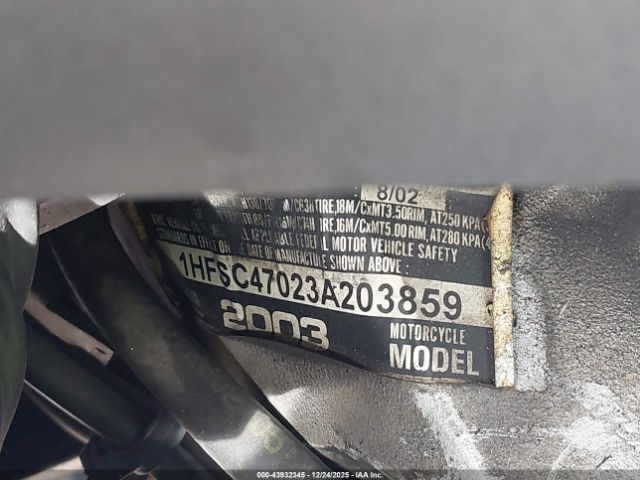 2003 HONDA GL1800 1HFSC47023A203859 Photo 9